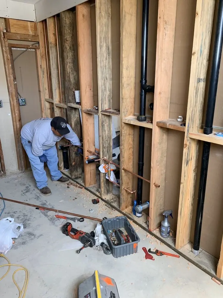 Commercial rough-in plumbing for Water Heater Replacement in Castleberry Hill